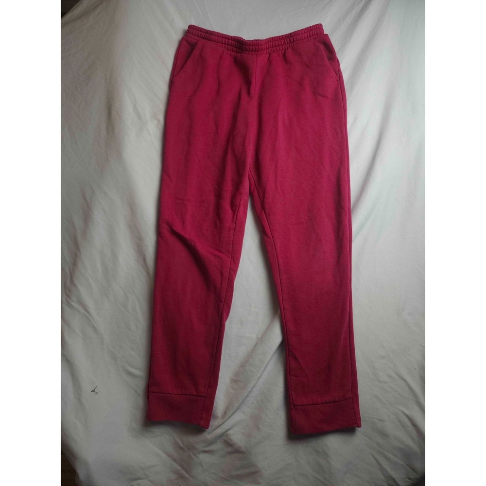 Free Assembly Sweatpants Boys Size XL 14/16 Red Fleece Athleisure Outdoor Casual